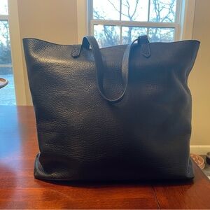 Large Black Madewell Transport Tote